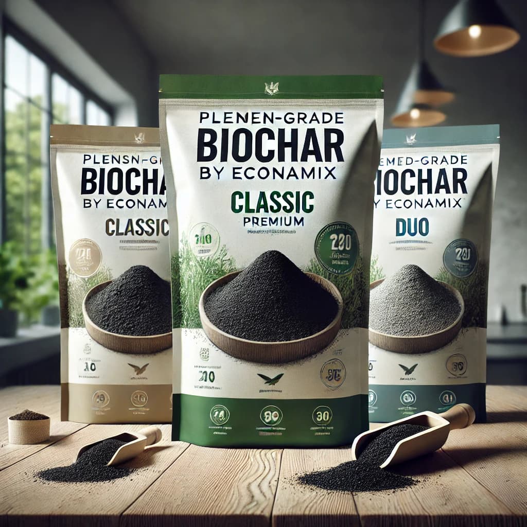 Premium Pflanzenkohle